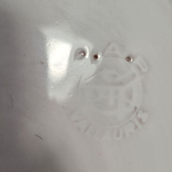 Vallauris Fish Plate A. Fazio Hand Painted Redware Pottery SAP Mark France VTG - Picture 6 of 7